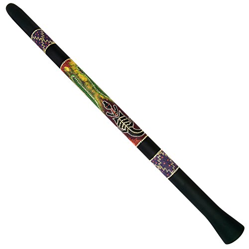 World Rhythm MDI001 Didgeridoo, PVC, Schlangen-Design von TIGER