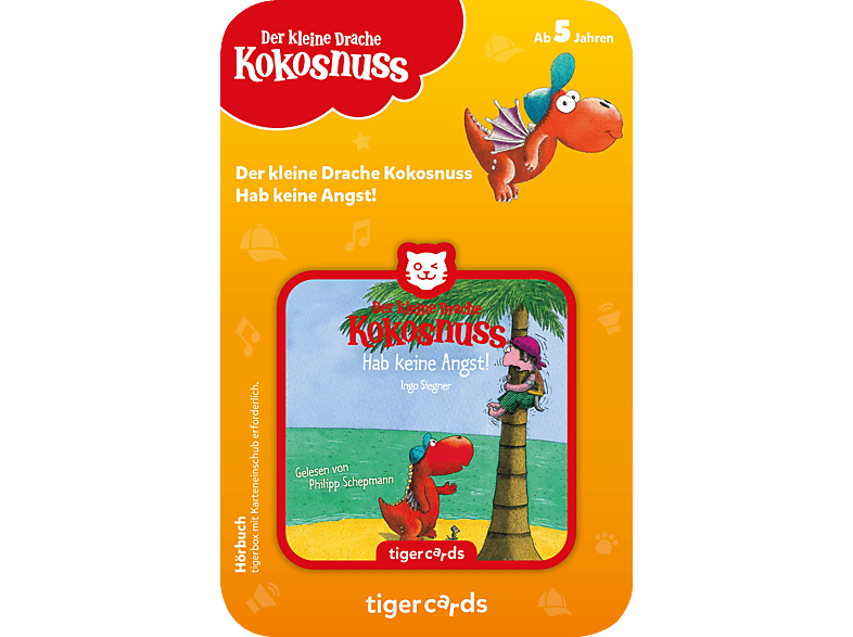 TIGERMEDIA Tigercard - Der kleine Drache Kokosnuss Hab keine Angst! Tigercard, Mehrfarbig TIGERMEDIA Tigercard - Der kleine Drache Kokosnuss Hab keine Angst! Tigercard, Mehrfarbig von TIGERMEDIA