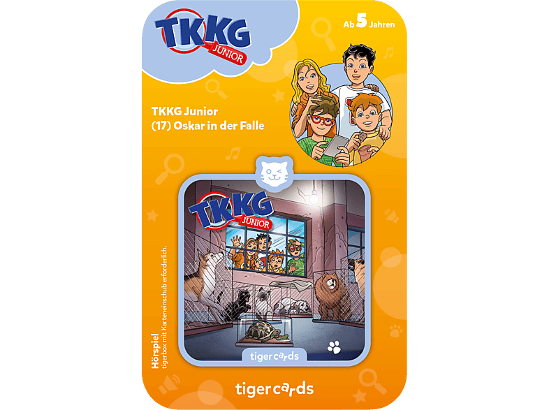 TIGERMEDIA Tigercard TKKG - Oskar in der Falle Tigercard, Mehrfarbig TIGERMEDIA Tigercard TKKG - Oskar in der Falle Tigercard, Mehrfarbig von TIGERMEDIA