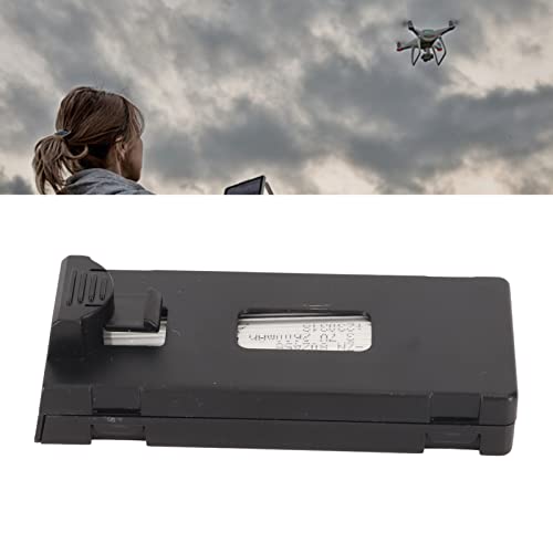 Drohnen -Batterie, 3,7 V 2600mAh Li Ion Batterie Drohnenzubehör Ersatzsteuerung UAV -Batterie für E88 E88MAX E525 E99 K3 RC Drohne von TIKATARER