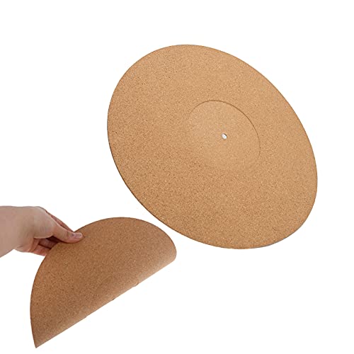 Plattentable Matte, 12 -Zoll -Plattenspieler Slipmat -Matten -Rekordkissen Weiche Kork Anti -Statische Nicht -Slip -Plattenspieler -Schlupfkissendurchmesser 295 Mm Plattentable Matte, 12 -Zoll -Plattenspieler Slipmat -Matten -Rekordkissen Weiche Kork Anti -Statische Nicht -Slip -Plattenspieler -Schlupfkissendurchmesser 295 Mm von TIKATARER