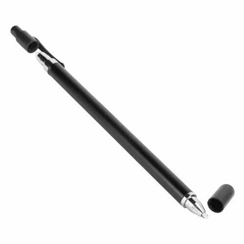 Stylus Stift für Touchscreen, Doublehead Tablet Mobiltelefonbildschirm Touchs Styls Pen Stylisten Stifte für Touchscirs mit Berührenden Nicht Schallhaltigen Universellen Typ -Touchscreen (Black) von TIKATARER
