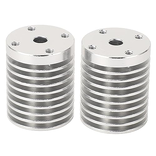 V6 Kühlkörper, 2pcs Hotend Heatkolben Aluminiumkühler Wärme M7 -Gewinde 3D -Drucker Wärmekit für 0,1 0,2 3D -Drucker von TIKATARER