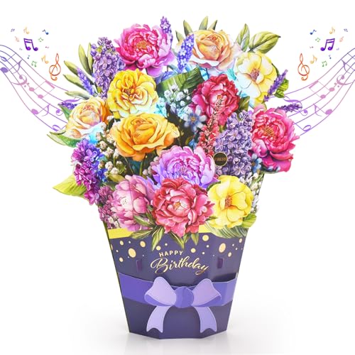 TIKLANA Happy Birthday Karte für Frauen von TIKLANA