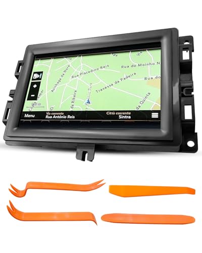TIKSCIECNE 7-Zoll-Touchscreen-Display mit Halterung, passend für Jeep Compass 2017–2020, ersetzt TDO-WXGA0700K00057-V1 LMB-K00057BL-A, LCD-Display, Radio-Navigationsmonitor mit Montagewerkzeug-Set TIKSCIECNE 7-Zoll-Touchscreen-Display mit Halterung, passend für Jeep Compass 2017–2020, ersetzt TDO-WXGA0700K00057-V1 LMB-K00057BL-A, LCD-Display, Radio-Navigationsmonitor mit Montagewerkzeug-Set von TIKSCIENCE