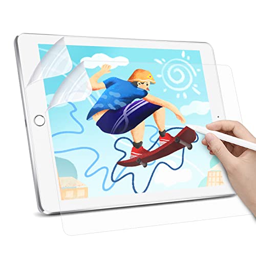 TIKSSO 2 Stück Papier Matte Schutzfolie Kompatibel mit iPad Air 3 (2019) 10,5 Zoll, iPad Pro 10,5 Zoll (2017), Blendfreiem zum Zeichnen, Schreiben. von TIKSSO