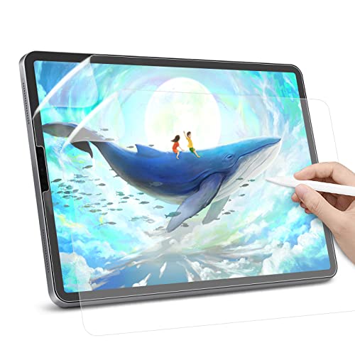 TIKSSO 2 Stück Papier Matte Schutzfolie Kompatibel mit iPad Air 5 Generation (2022),iPad Pro 11 Zoll (2022,2021,2020) & iPad Air 4 10,9 Zoll (2020), Blendfreiem zum Zeichnen, Schreiben. von TIKSSO
