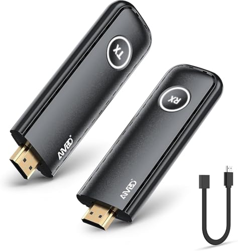 Wireless HDMI Transmitter and Receiver 5.8G 1080P, Kabellos HDMI Funkübertragung Sender Empfänger, Audio Video von Laptop/TV Box/Kamera zu HDTV/Beamer/Monitor 165FT/50M Wireless HDMI Transmitter and Receiver 5.8G 1080P, Kabellos HDMI Funkübertragung Sender Empfänger, Audio Video von Laptop/TV Box/Kamera zu HDTV/Beamer/Monitor 165FT/50M von TIMBOOTECH
