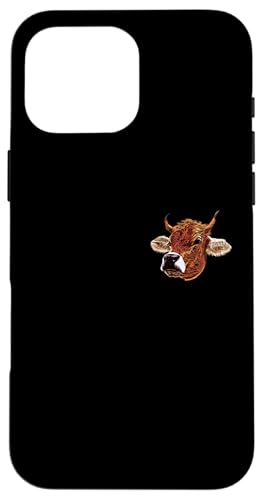 Jersey Kuhmotiv Landwirt Kuh Design Tier Aufdruck mit Rind Hülle für iPhone 16 Pro Max Jersey Kuhmotiv Landwirt Kuh Design Tier Aufdruck mit Rind Hülle für iPhone 16 Pro Max von TIMOWO - Bauernhof Kuh Tierkopf Tierwelt Portrait