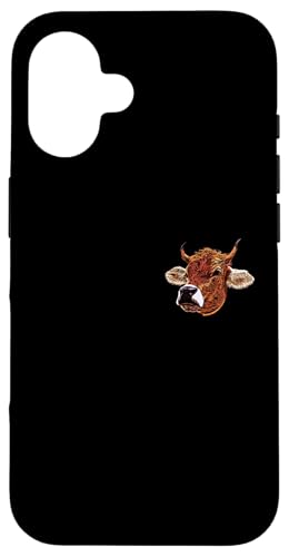 Jersey Kuhmotiv Landwirt Kuh Design Tier Aufdruck mit Rind Hülle für iPhone 16 Jersey Kuhmotiv Landwirt Kuh Design Tier Aufdruck mit Rind Hülle für iPhone 16 von TIMOWO - Bauernhof Kuh Tierkopf Tierwelt Portrait