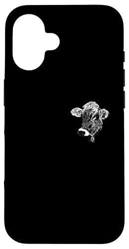 Jersey Kuhmotiv Landwirt Kuh Design Tier Aufdruck mit Rind Hülle für iPhone 16 Jersey Kuhmotiv Landwirt Kuh Design Tier Aufdruck mit Rind Hülle für iPhone 16 von TIMOWO - Bauernhof Kuh Tierkopf Tierwelt Portrait