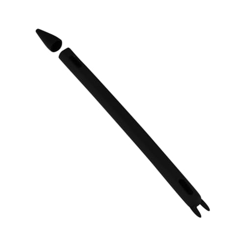 TINEASUR 1 STK applepencil Stiftetui Bleistiftkappe Bezauberndes Federmäppchen Stifthalter einzigartige Stiftkappe Stifthülle praktischer Stift schicke Stiftspitze Kieselgel Black von TINEASUR
