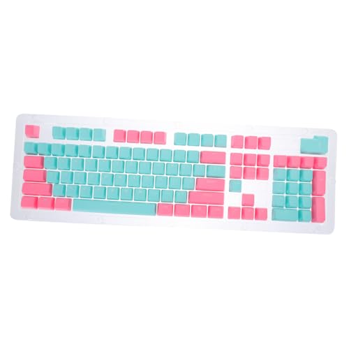 TINEASUR Tastenkappen für mechanische Tastaturen 104 Tasten PBT-Tastaturkappen dekorativ ergonomisch einfach zu bedienen von TINEASUR