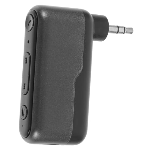 TINEASUR 1stk WLAN-Empfang Im Fahrzeug Auto Drahtloser Sender Für Kopfhörer 3.5 Sender-empfänger Gadgets Radio Drahtlose Tontechnik Fahrzeug-Sound-ausrüstung Black Metall von TINEASUR