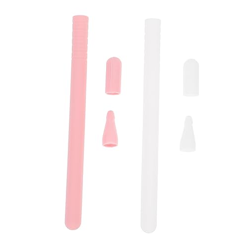 TINEASUR 2 Sätze Apfel-silikon-stifthülle Stylus-hülle Fall Für Stift Stiftschutz Stiftabdeckung Stifthalter Stylus-stifthülle Stylus-Stift-Haut Eingabestift Stifttasche Kieselgel TINEASUR 2 Sätze Apfel-silikon-stifthülle Stylus-hülle Fall Für Stift Stiftschutz Stiftabdeckung Stifthalter Stylus-stifthülle Stylus-Stift-Haut Eingabestift Stifttasche Kieselgel von TINEASUR