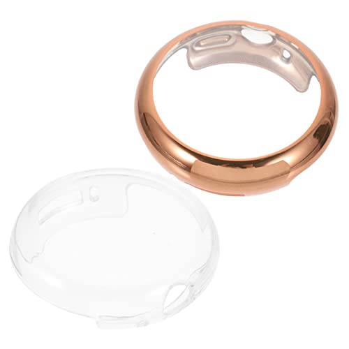 TINEASUR 2 Stück Galvanik TPU Gehäuse, Armbanduhrenschutz, Smartwatch Abdeckung, Uhren Displayschutz, Pixel Uhrenlünettengehäuse, Schutzhülle Für Die Uhr, Dekoratives Uhrengehäuse, TINEASUR 2 Stück Galvanik TPU Gehäuse, Armbanduhrenschutz, Smartwatch Abdeckung, Uhren Displayschutz, Pixel Uhrenlünettengehäuse, Schutzhülle Für Die Uhr, Dekoratives Uhrengehäuse, von TINEASUR
