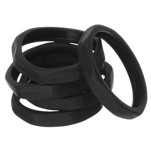 TINEASUR 5 Teiliger Mikrofon Gleitring, Mikrofon Anti Drop Ring, Mikrofon Anti Rutsch Ring, Mikrofon Zubehör, Mikrofonhalter, Mikrofonhalterring Für Mikrofon, Mikrofonabdeckungen Für von TINEASUR