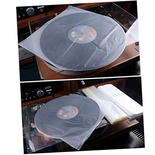 TINEASUR Cd-hüllen Pkastic 50 Stück Cd-schutztaschen Cd-Kunststoff-cd-hülle 12 cm Cd-innentaschen Cd-Schutz von TINEASUR