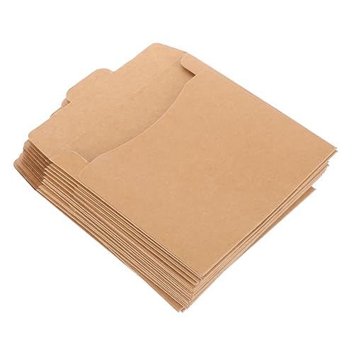 TINEASUR Cd-aufbewahrungshüllen 50 Stück Kraftpapier Cd-Mailer Cd-hüllen DVD-hüllen Papier-cd-Tasche von TINEASUR
