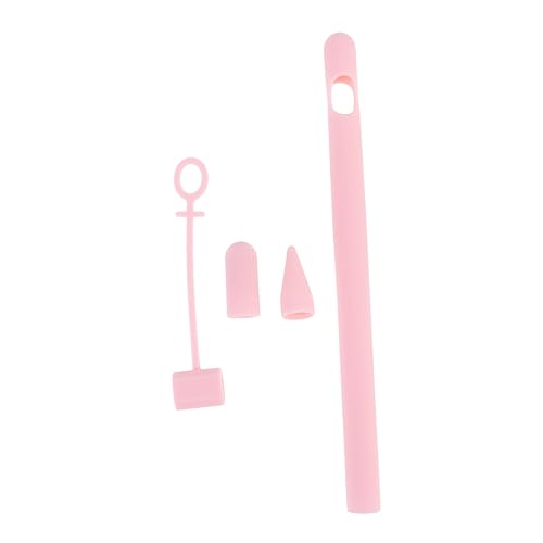 TINEASUR Anti-Verlust-Abdeckung Ständer für Telefon Hülle für Tablet Telefon-Touch-Pen-Hülle Bildschirm-Touch-Pen-Abdeckung stiftschlaufe Schreibstift Schlaufe Schutzhülle Stifthülle Rosa von TINEASUR