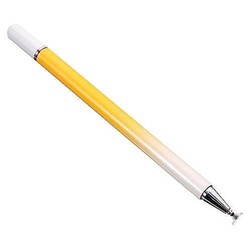 TINEASUR Macaron-Stift Präzisionsstift Stifttablett farbige Schreibstifte Eingabestifte für Mobiltelefone buntstifte kapazitiver Eingabestift praktische Bildschirmstifte Metall Yellow von TINEASUR