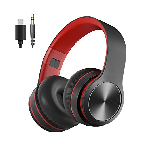 TINGDA High-Fidelity Bluetooth Over-Ear Headphones, Wireless Headphones with Crystal Clear Sound, Soft Earcups and Long Playback Time - Compatible with iOS, Android and Windows Devices. von TINGDA