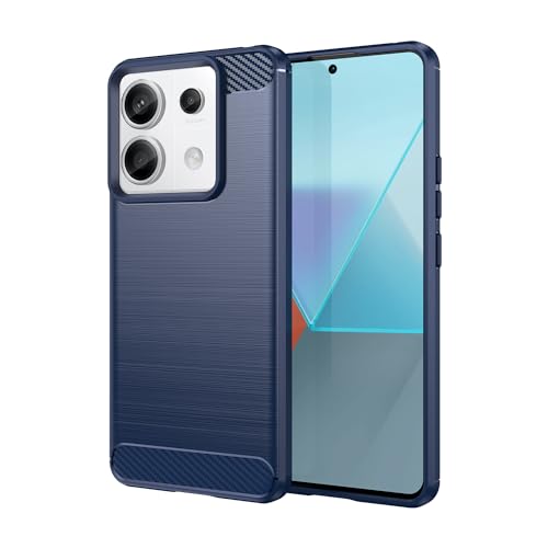 TINGYR Hülle für Xiaomi Redmi Note 13 Pro 5G, Ultra Thin Silikon hülle Abdeckung Telefon Case Stoßfest Case Schutzhülle, Handyhülle für Xiaomi Redmi Note 13 Pro 5G Smartphone.(Blau) von TINGYR