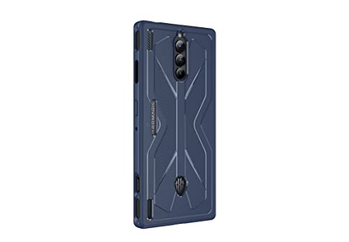 TINGYR Hülle für ZTE Nubia Red Magic 8 Pro, Ultra Thin Silikon hülle Abdeckung Telefon Case Stoßfest Case Schutzhülle, Handyhülle für ZTE Nubia Red Magic 8 Pro Smartphone.(Blau) von TINGYR
