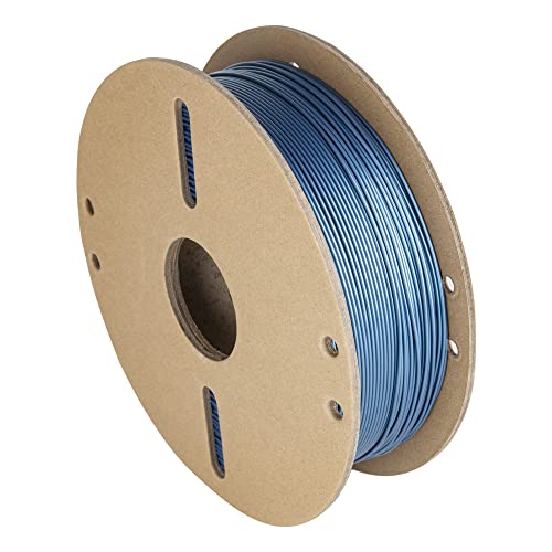 Metallic PLA Filament 1.75mm, TINMORRY 3D Drucker Filament, 1 kg 1 Spool, Blue von TINMORRY