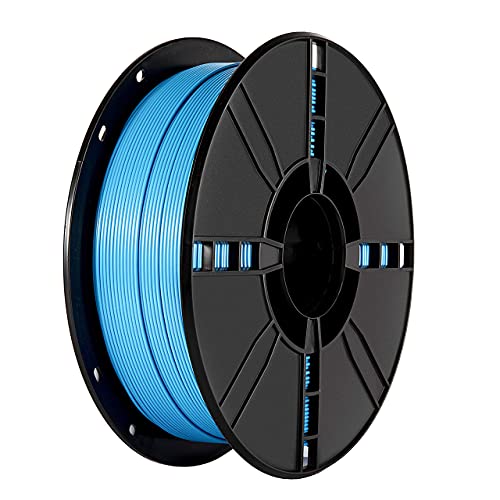 TINMORRY Filament 1.75 mm PLA für FDM 3D Drucker, 1 kg, 1 Spule, Himmelblau von TINMORRY