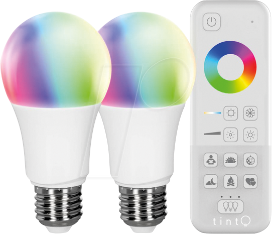 MLI-404013 - Smart Light, Lampe, tint, E27, 10 W, Kit von TINT