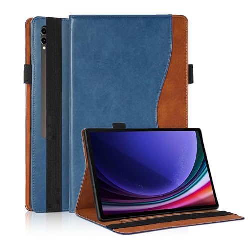 Schutzhülle für Samsung Galaxy Tab – PU-Leder mit Kartenfach und Stifthalter für 12,5 Zoll Tablets – Business Shell – Türkei von TIPOYOROO