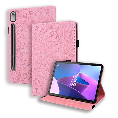 TIPOYOROO Für Lenovo Tab P11 Pro Hülle 2nd Gen 11.2 Zoll 2022 (TB-138FC/TB-132FU) PU Leder Cover Tasche Flip Shell mit Kartensteckplatz Stifthalter Hartschale Hülle für Tab P11 Pro 11,2 Zoll Tablet von TIPOYOROO