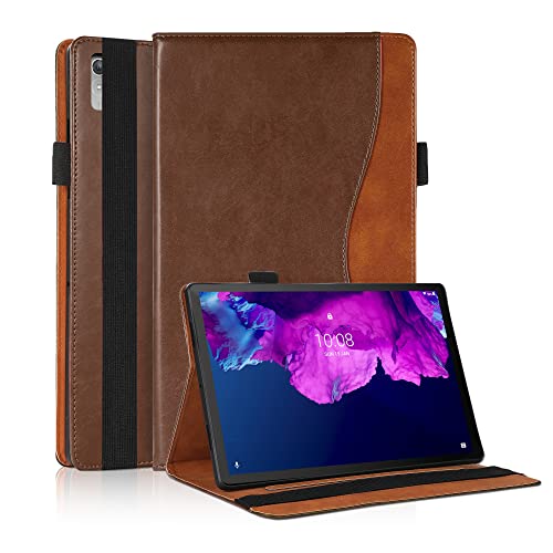 TIPOYOROO Schutzhülle für Lenovo Tab P11 2nd Gen/Xiaoxin Pad Plus 2023 11,5 Zoll TB350FU/TB350XU Hülle Bussiness Premium PU Leder Ständer Faltbare Folio Cover für Lenovo Tab P11 2nd Gen 11,5 Zoll von TIPOYOROO