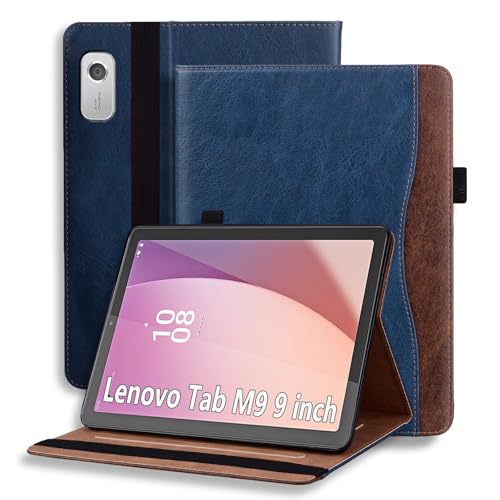 TIPOYOROOS Schutzhülle für Lenovo Tab M9 9 Zoll (TB-310FU) 2023-Blau von TIPOYOROOS