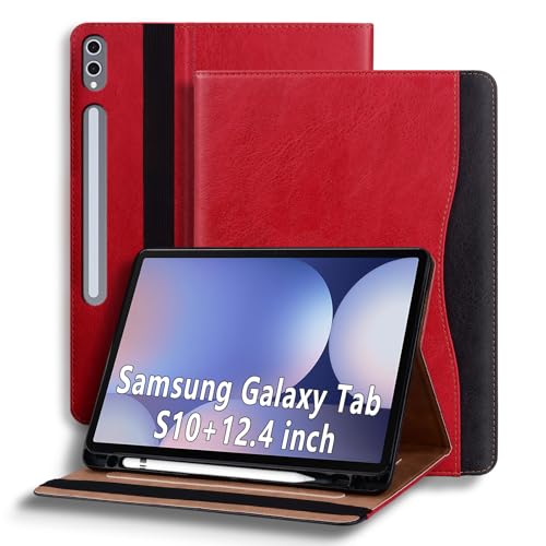 TIPOYOROOS Schutzhülle für Samsung Galaxy Tab S10 Plus 2024, Rot TIPOYOROOS Schutzhülle für Samsung Galaxy Tab S10 Plus 2024, Rot von TIPOYOROOS
