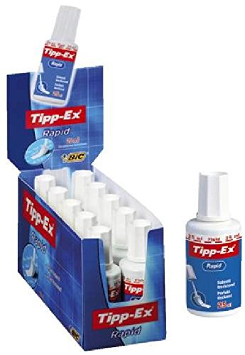 Korrekturflüssigkeit Rapid ws TIPP-EX 8119142 25ml VE=10 von TIPP-EX