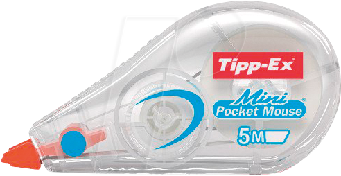 TIPPEX 932564 - Korrekturroller Mini Pocket Mouse 5,0 mm von TIPP-EX