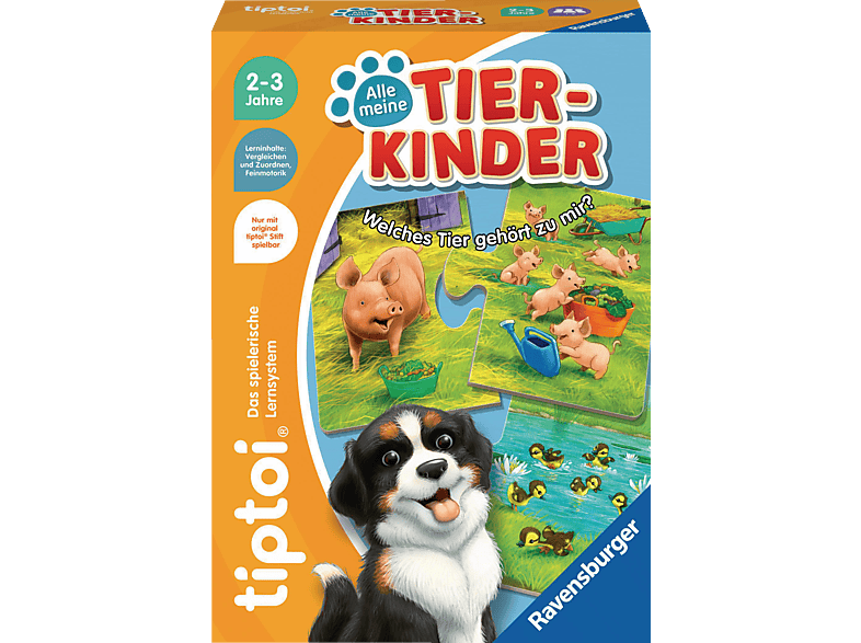 TIPTOI tiptoi® Alle meine Tierkinder Spielset, Mehrfarbig von TIPTOI