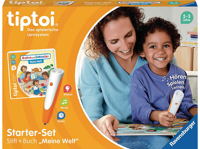 TIPTOI tiptoi® Starter-Set: Stift und Bilderbuch Meine Welt tiptoi, Mehrfarbig von TIPTOI