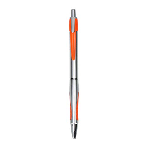 TIPTOP OFFICE PM Druckkugelschreiber ''Bingo'' - 0.7mm, Silber/Orange, 50 Stk von TIPTOP OFFICE