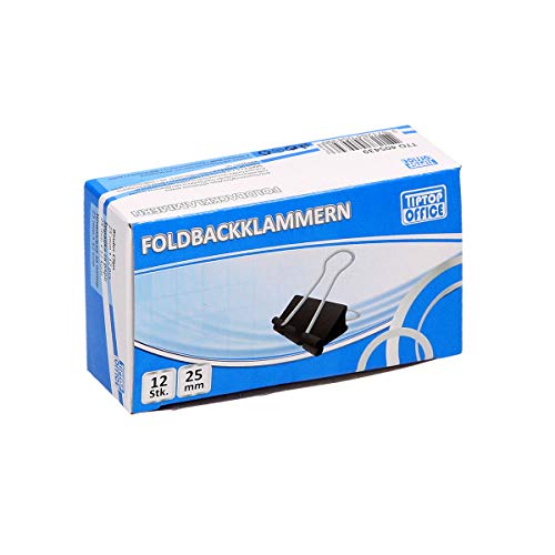 TTO Foldbackklammern 25mm, 12 Stk von TIPTOP OFFICE