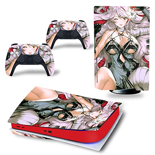 Für PS5 Skin Disc Edition Anime Console Und Controller Vinyl Cover Skins Wraps Für PS 5 Disc Version 12124 Blasenfrei Kein Schaum Kratzfest Für PS5 Skin Disc Edition Anime Console Und Controller Vinyl Cover Skins Wraps Für PS 5 Disc Version 12124 Blasenfrei Kein Schaum Kratzfest von TISURXQ