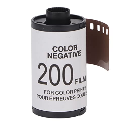 135-Farbdruck-35-mm-Film, 8 Blatt Farbfilmrolle, High-Definition-Kamerafilm, Hochauflösender Fotofilm, ISO SO200-Fotodruckerpapier mit Großer Belichtung von TITA-DONG