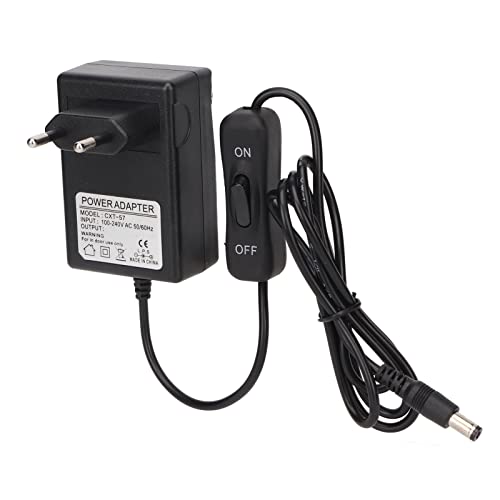 Netzteiladapter, 7,5V 2,5A Ersatzsteckdose Netzteil Netzteil für 10cm Nadelschaumschneider Schutzfunktion Kunststoff DC Netzteiladapter mit Schalter 100 auf 240V(#1) von TITA-DONG