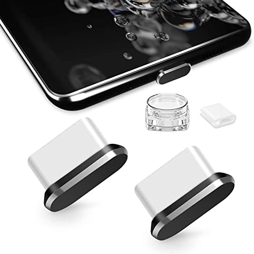 TITACUTE USB Typ C Staubschutz 2 Pack für iPhone 15,USB C Staubschutzstöpsel Schutzkappe Staubschutz mit Mini Tragetasche Typ C Staubstecker für Samsung S24 A53 A33 S23 FE S22 Xiaomi Piexl 8 Schwarz TITACUTE USB Typ C Staubschutz 2 Pack für iPhone 15,USB C Staubschutzstöpsel Schutzkappe Staubschutz mit Mini Tragetasche Typ C Staubstecker für Samsung S24 A53 A33 S23 FE S22 Xiaomi Piexl 8 Schwarz von TITACUTE