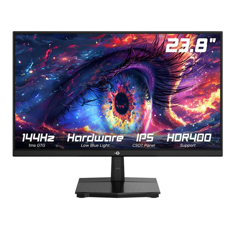TITAN ARMY P2418C Flach 16:9 IPS FHD 144Hz Büro-Monitor Smart Monitor (1920×1080 px, FHD, 1 ms Reaktionszeit, 144 Hz, CSOT IPS) von TITAN ARMY