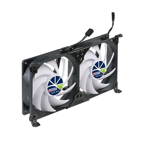 TITAN TTC SC22 Kühlschrank-Lüfter (120 mm, V2+) - Jetzt mit integriertem Gleichrichter von TITAN