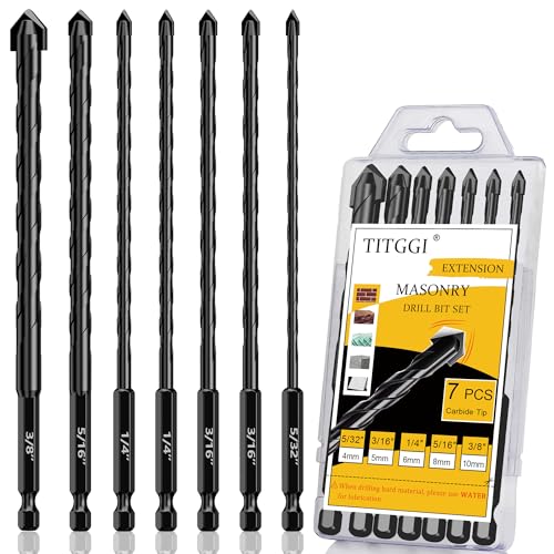 Steinbohrer-Set, 7-teilig von TITGGI