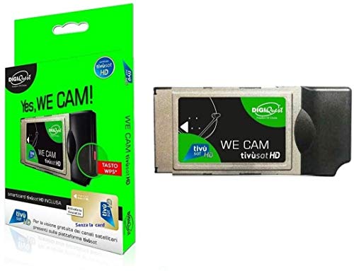 TIVUSAT SmarCam HD CI+ CI-Modul Tivusat (ohne Karte) Silber von TIVUSAT